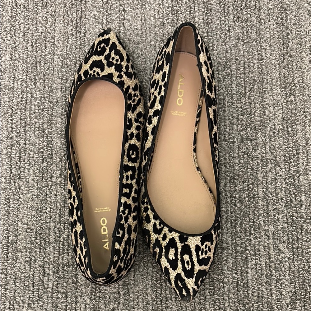 ALDO Women's Leopard Print Flats